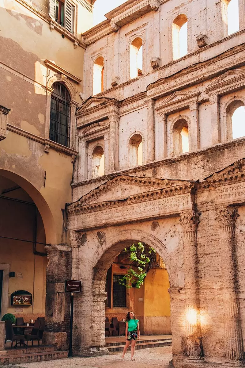 Best Things to do in Verona Italy - Porta Borsari