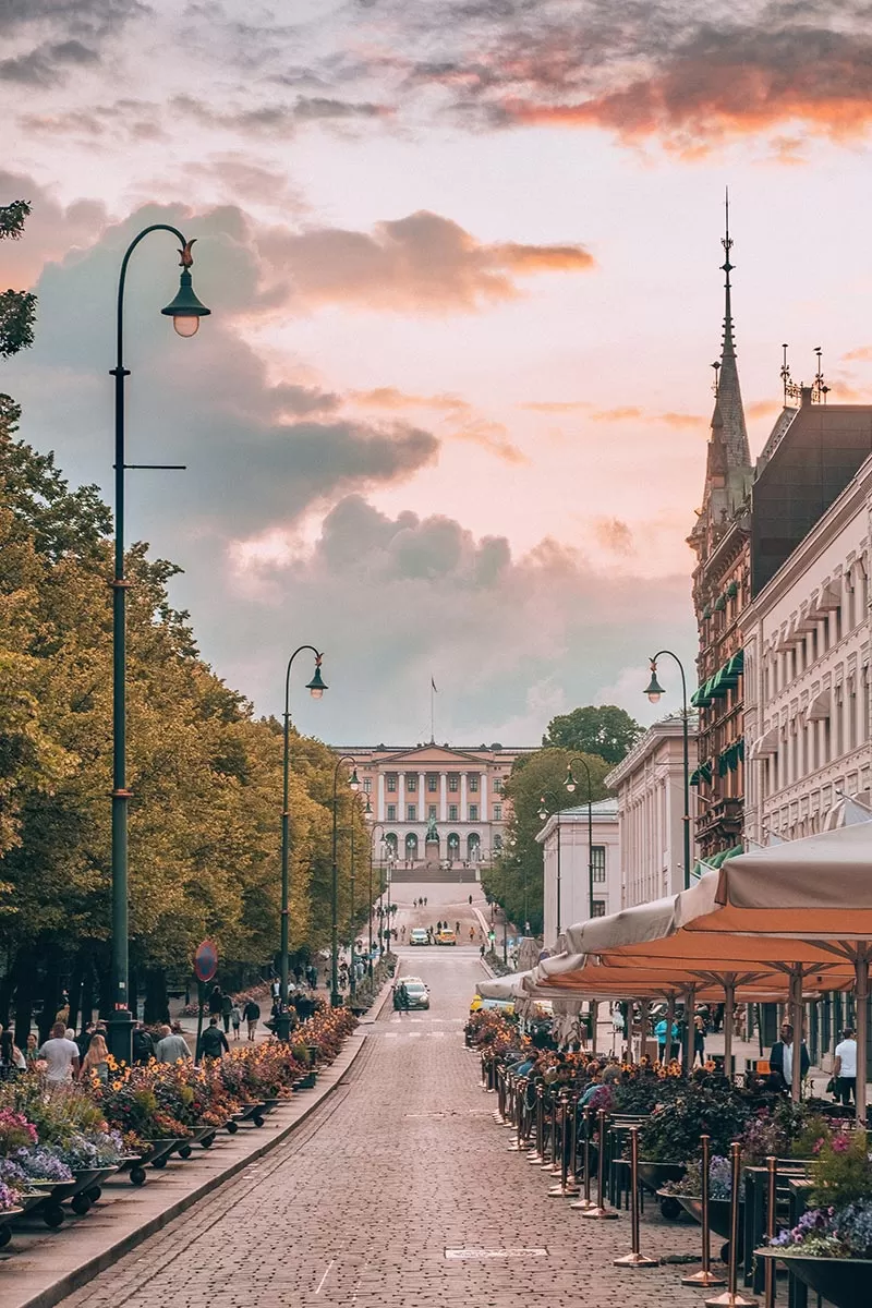 Best things to do in Oslo, Norway - Karl Johans Gate and Royal Palace