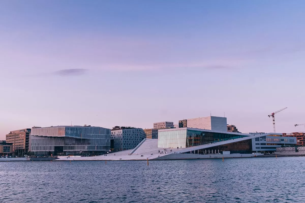 Best things to do in Oslo, Norway - Oslo Opera House at sunset