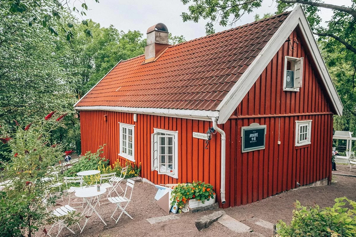 Free things to do in Oslo, Norway - Hønse-Lovisas house cafe
