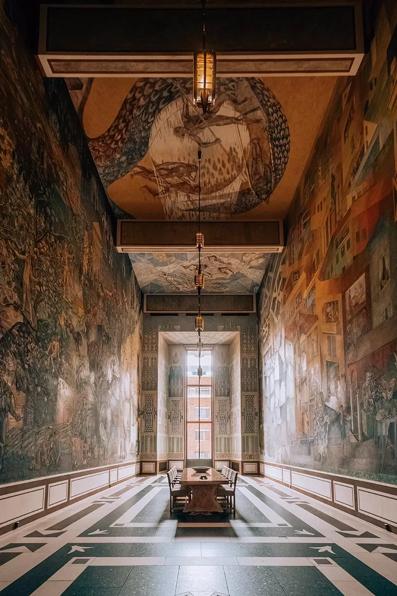 Free things to do in Oslo, Norway - Inside Oslo City hall