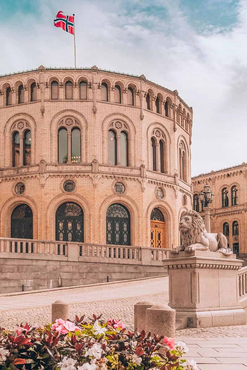 Free things to do in Oslo, Norway - Parliament House Stortinget