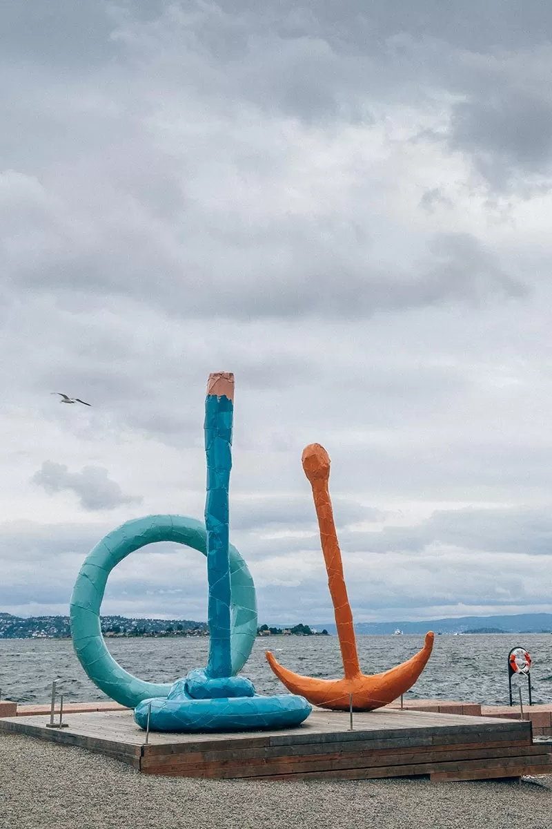 Free things to do in Oslo, Norway - Tjuvholmen Sculpture Park