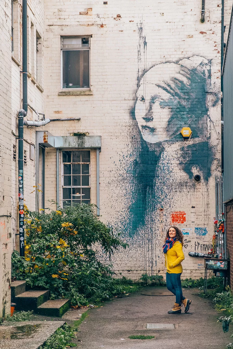 Banksy Walking Tour in Bristol - The Girl With The Pierced Eardrum