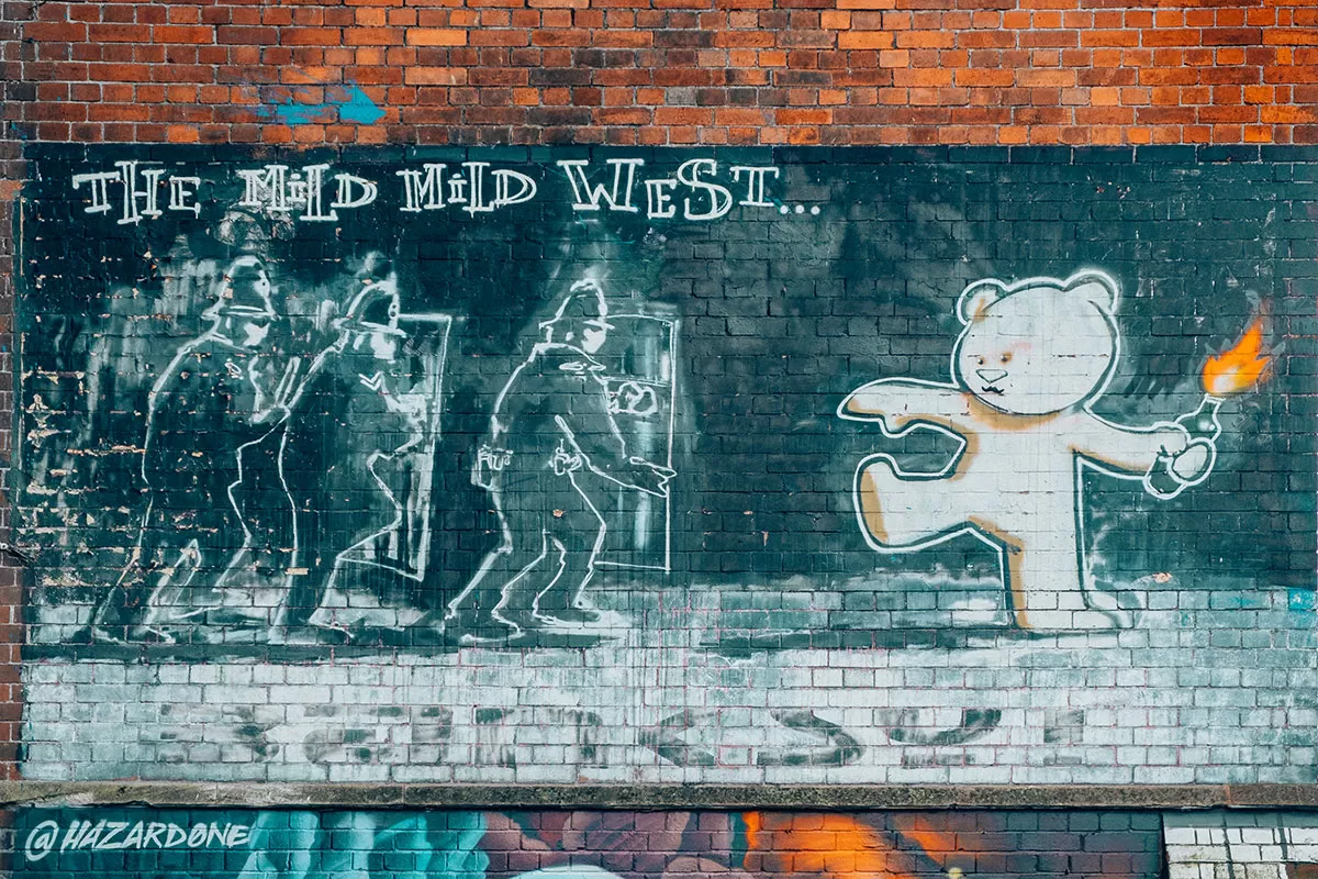 Banksy Walking Tour in Bristol - The Mild Mild West Stokes Croft