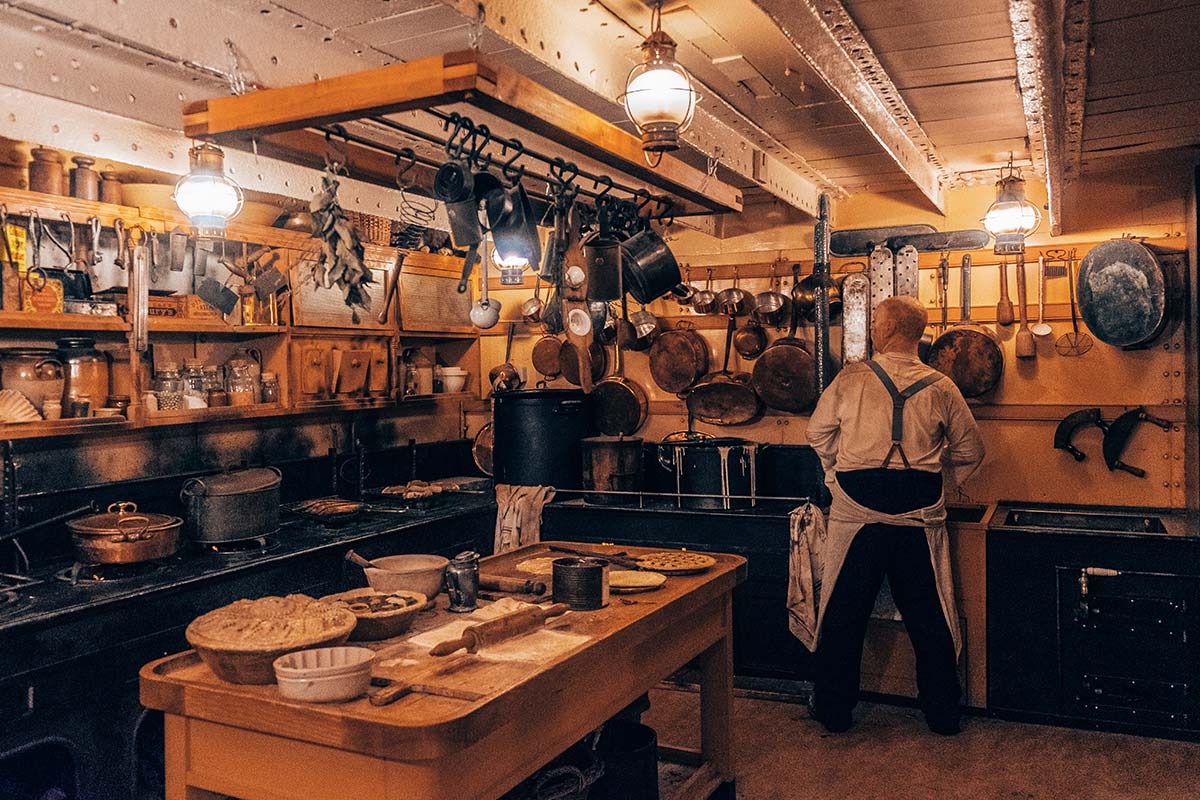 Bristol City Guide - Best Things to do in Bristol - SS Great Britain Kitchen