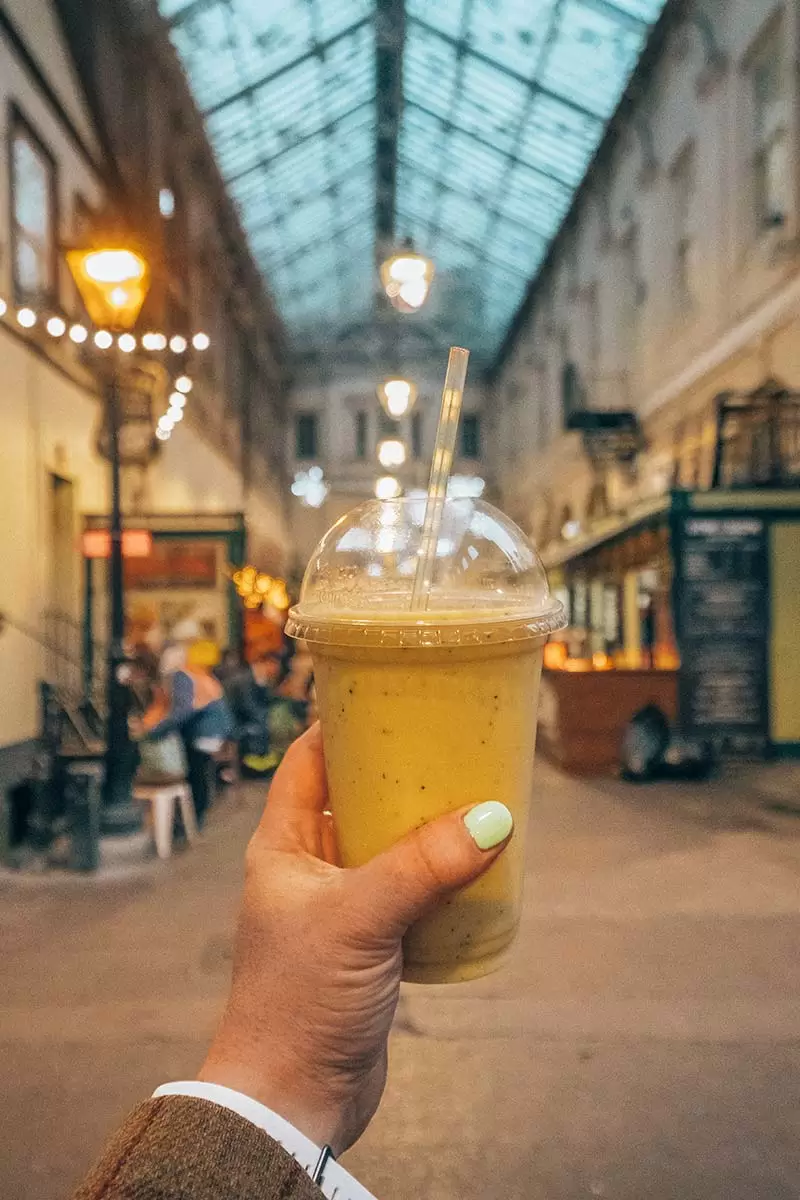 Bristol City Guide - Best Things to do in Bristol - St. Nicolas Market smoothie