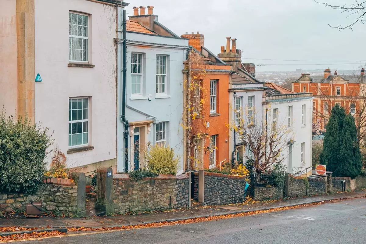 Bristol City Guide - Best Things to do in Bristol - Stokes Croft colourful houses