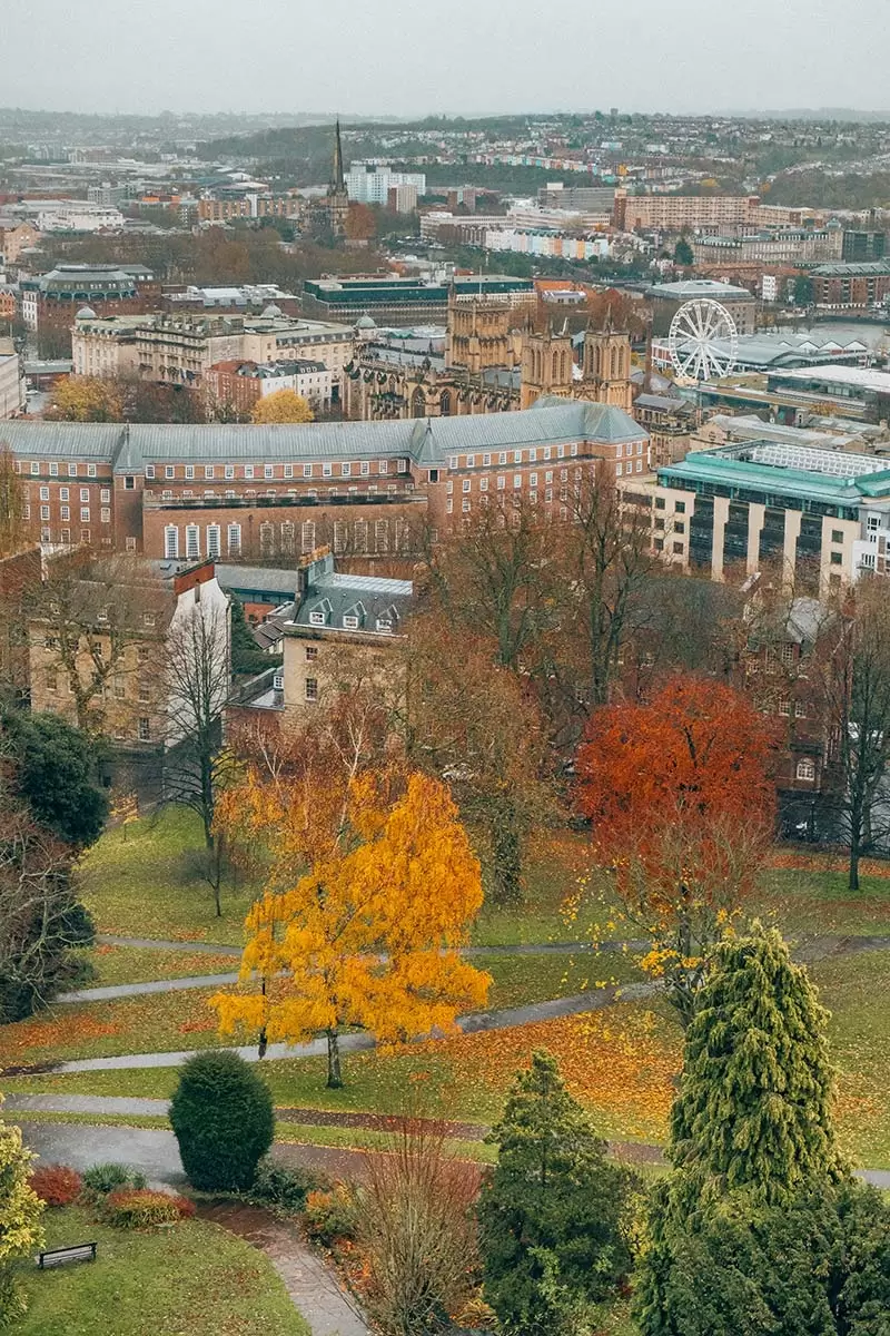Bristol City Guide - Best Things to do in Bristol - View from Cabot Tower