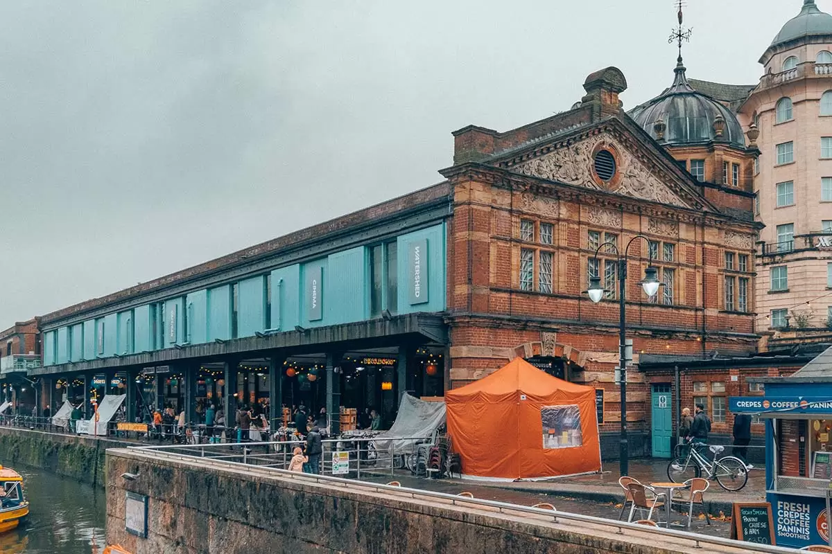 Bristol City Guide - Best Things to do in Bristol - Watershed Christmas market