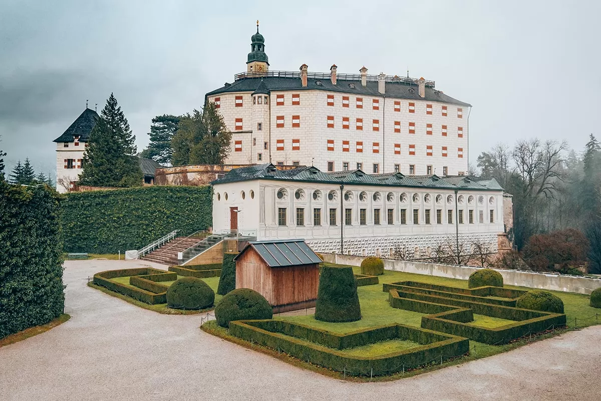 Best things to do in Innsbruck Austria - Ambras Castle Exterior