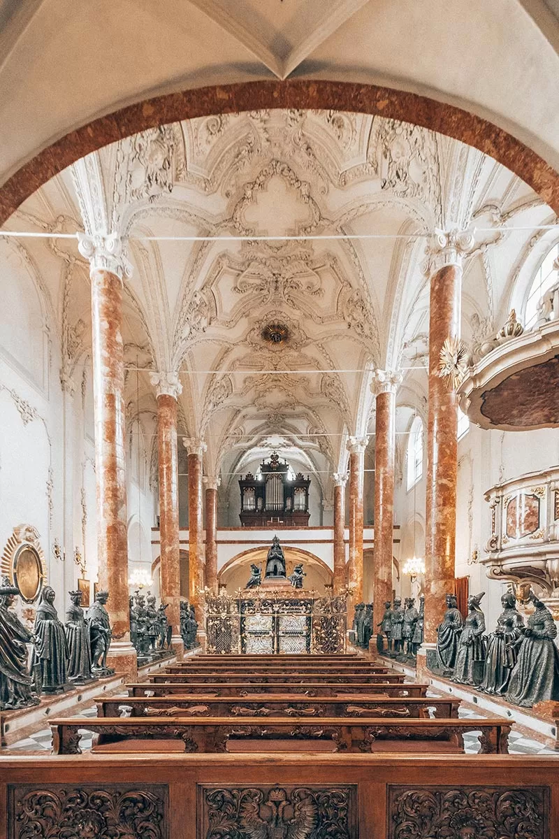 Best things to do in Innsbruck Austria - Hofkirche Court Church