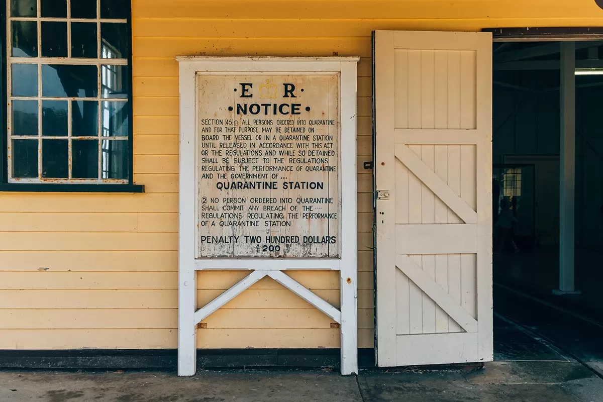Things to do in Point Nepean National Park - Quarantine Administration Building