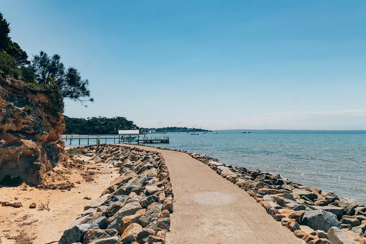 Top things to do on the Mornington Peninsula - Collins Settlement - Dorothy Houghton Walk and jetty