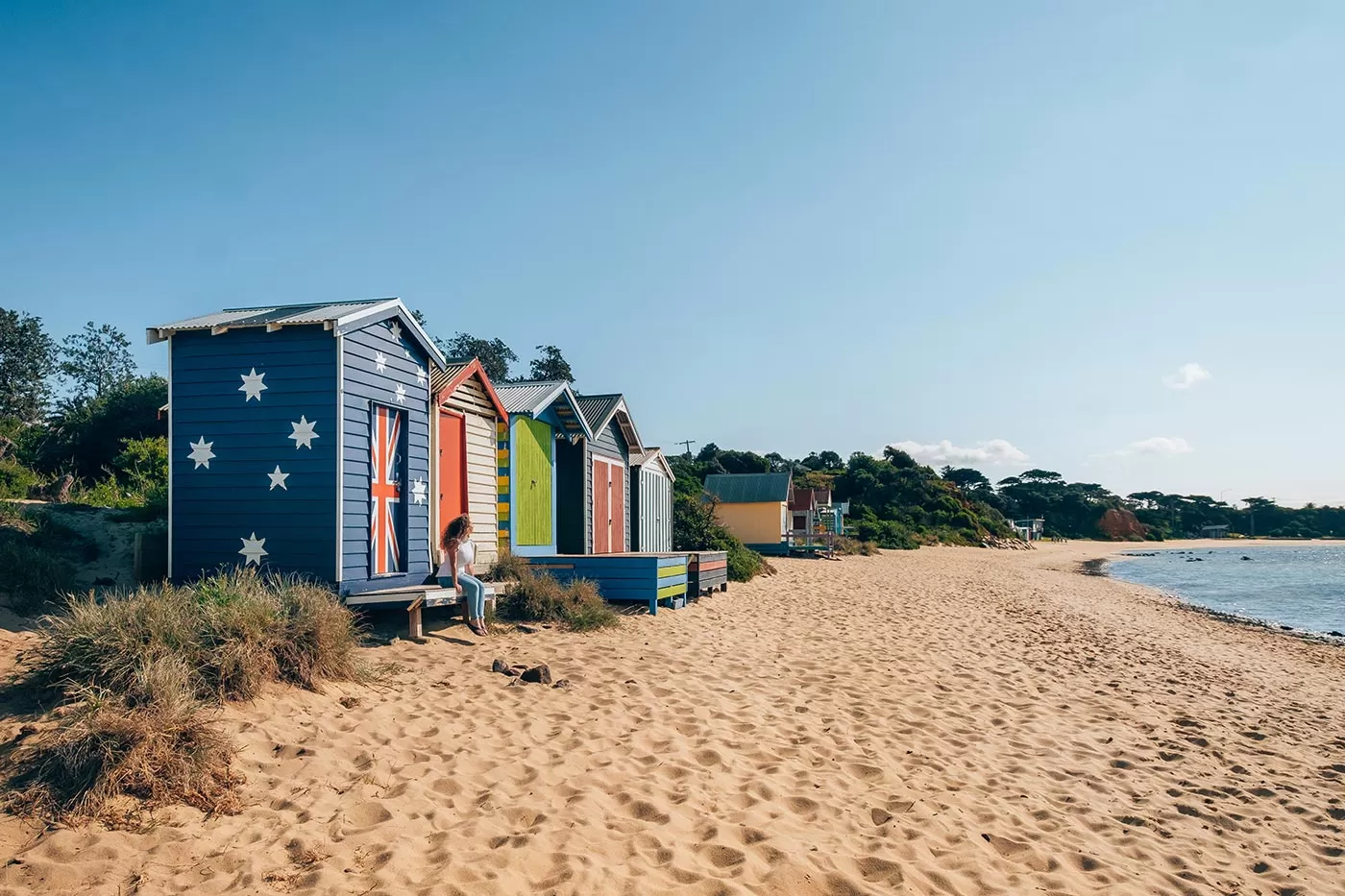 Top things to do on the Mornington Peninsula - Mills Beach Beach Boxes