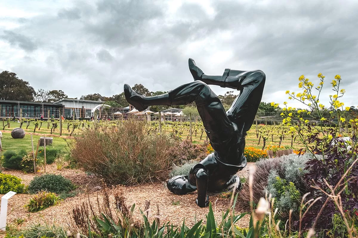 Top things to do on the Mornington Peninsula - Montalto Sculpture Trail Breakdancer