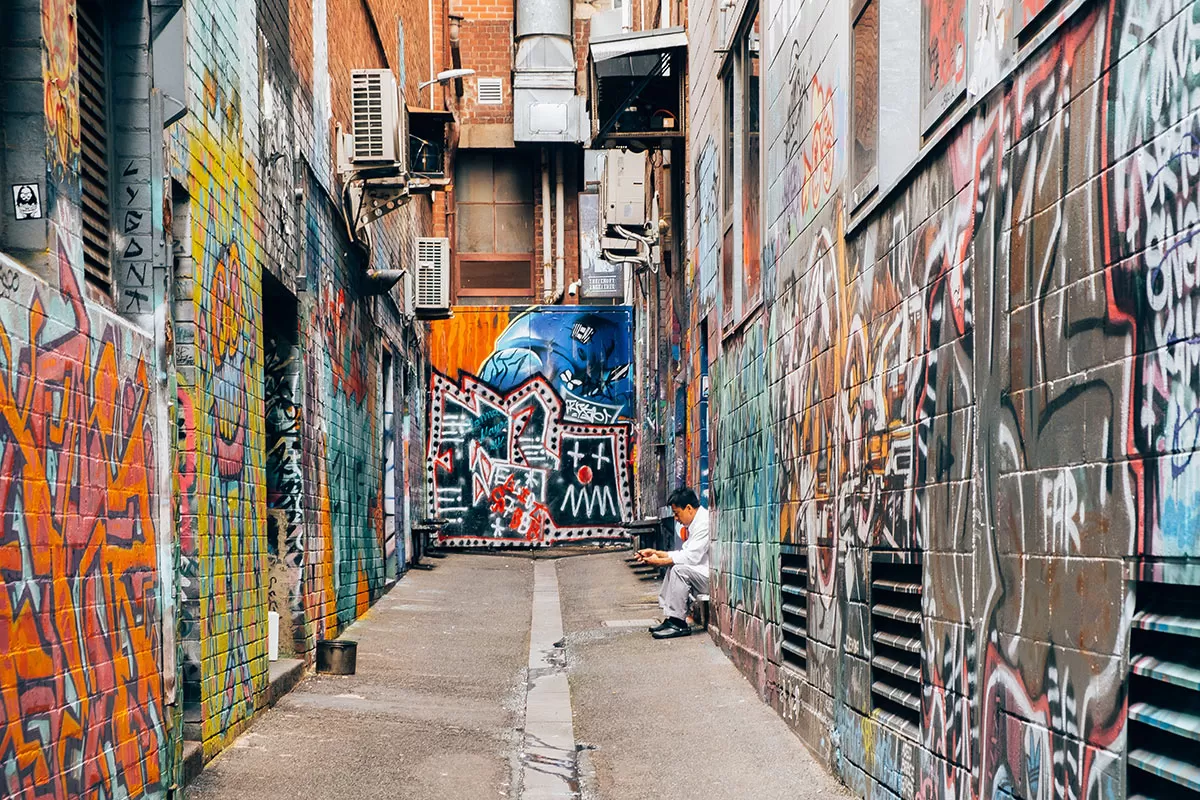 Melbourne Street Art Map - Croft Alley Street Art