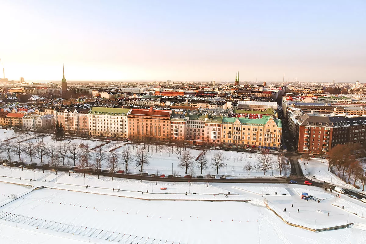 Useful Phrases in Finnish Perfect for Travellers - View of Helsinki Centre