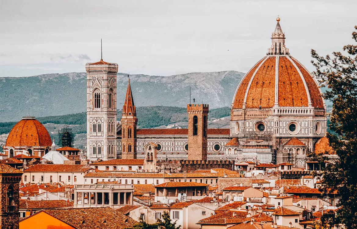 Top Italian Words You Should Never Say - View over Florence