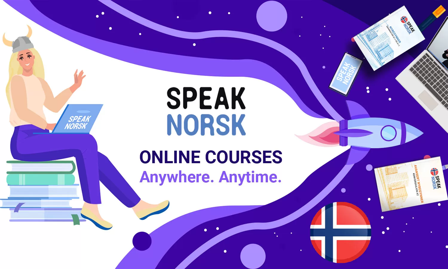 Learn Norwegian with Speak Norsk online courses