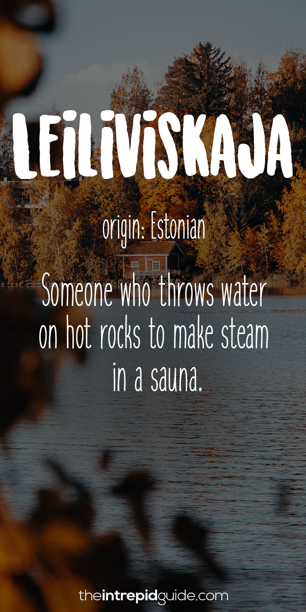 Beautiful Untranslatable-Words - Estonian - Leiliviskaja