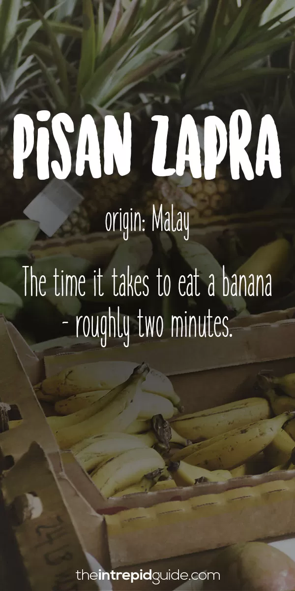 Beautiful Untranslatable Words - Malay - Pisan Zapra