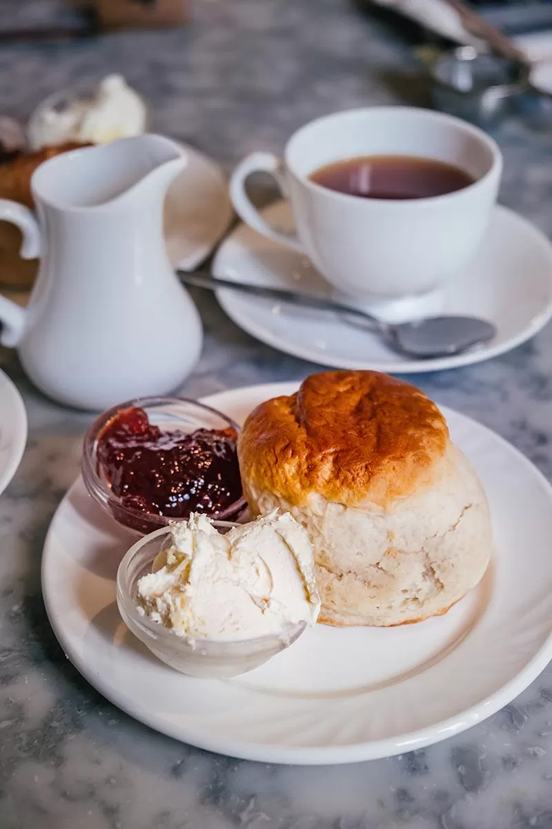 Best Things to Do in Broadway - The Cotswolds - Cream tea and scones at Tisanes Tea Room