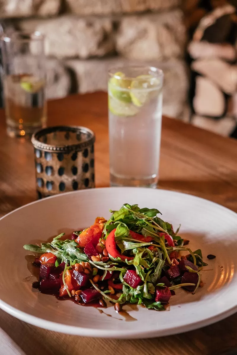 Best Things to Do in Burford - The Cotswolds - Beetroot salad at The Angel at Burford
