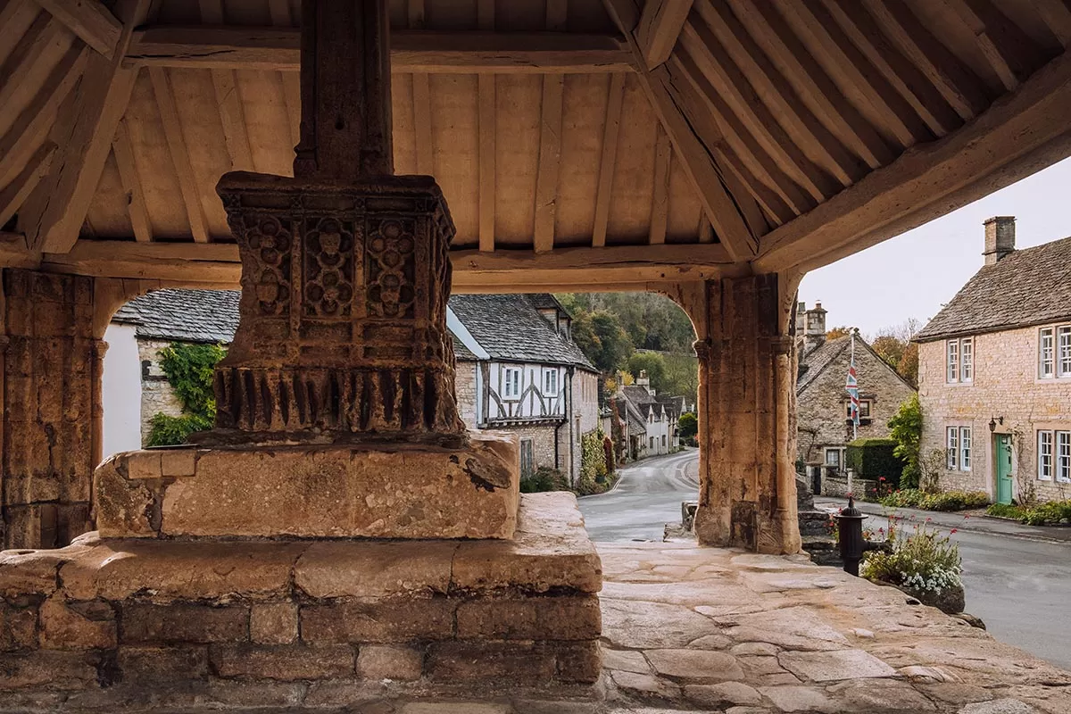 Best Things to Do in Castle Combe - The Cotswolds - Inside Market Cross