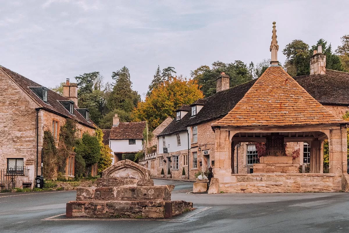 Best Things to Do in Castle Combe - The Cotswolds - Market Cross and Butter Cross remains
