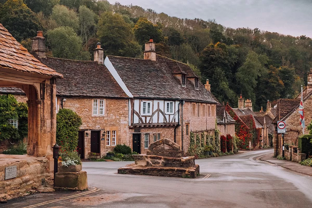 Best Things to Do in Castle Combe - The Cotswolds - View from The Old Castle Inn