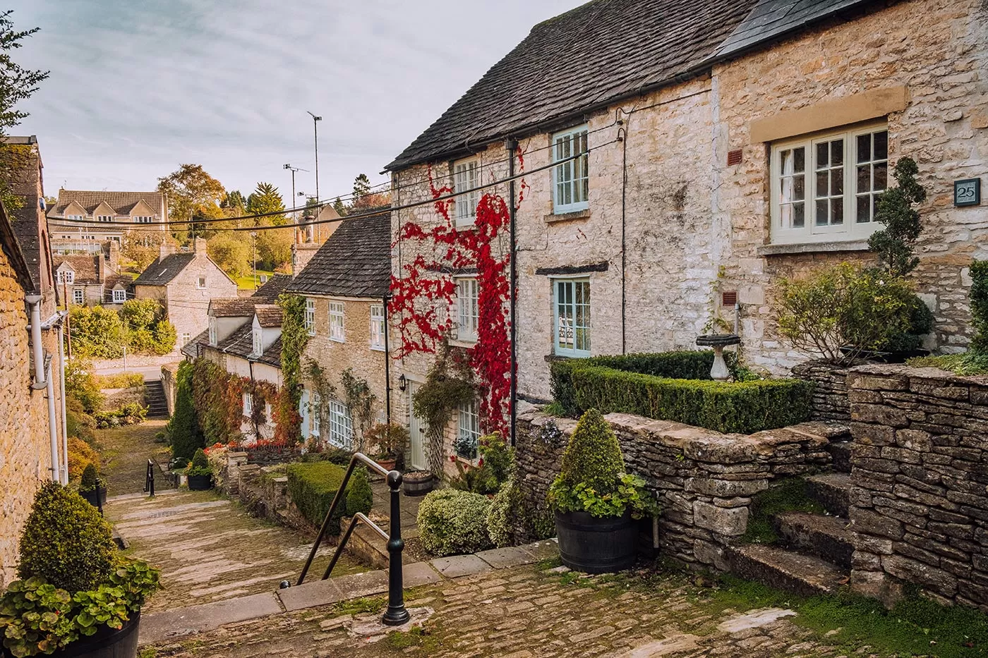 Cotswolds Best Villages - Tetbury - Cottages on Chipping Steps