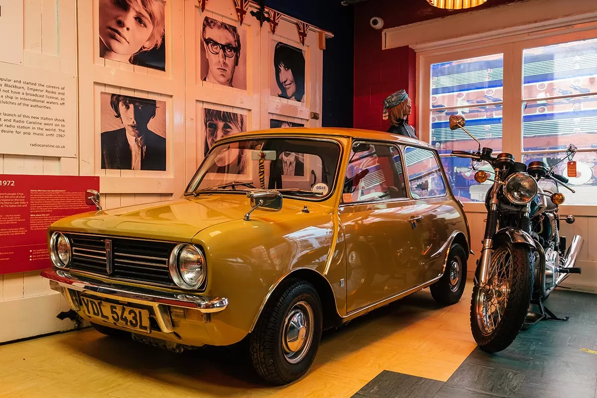 Things to do in Bourton-on-the-Water - The Cotswolds - Cotswold Motoring Museum & Toy Collection - Yellow Mini Cooper