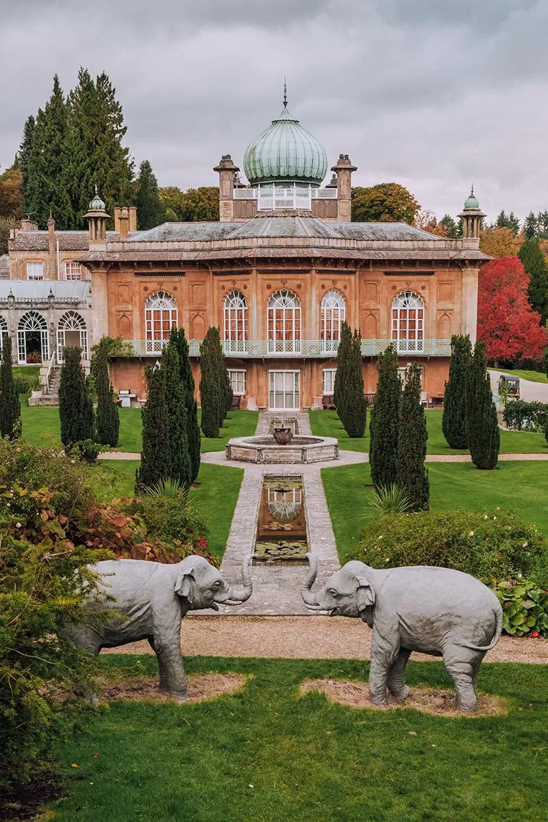 Things to do in Moreton-in-Marsh - The Cotswolds - Sezincote Estate and Garden - Orangery with Elephants