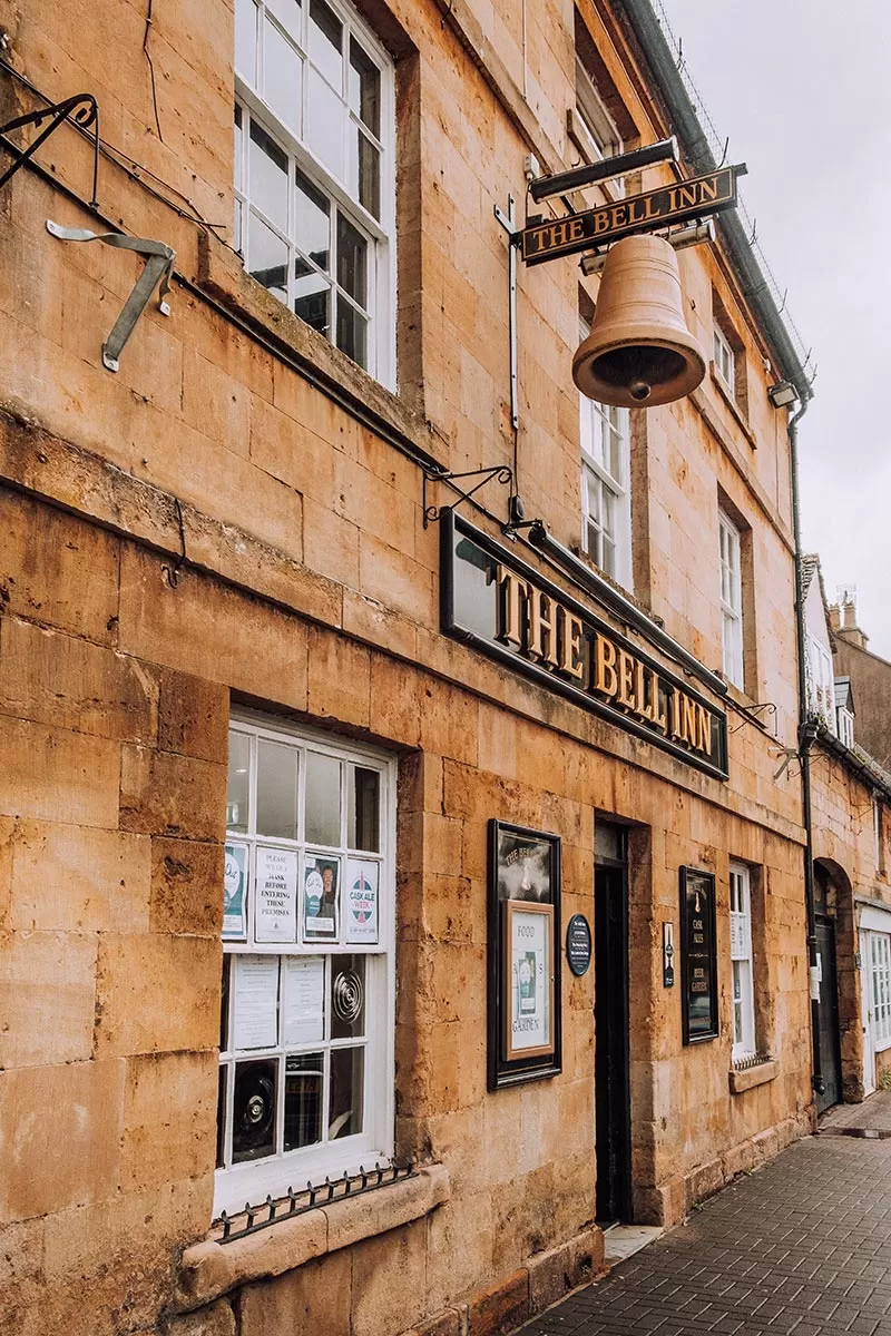 Things to do in Moreton-in-Marsh - The Cotswolds - The Bell Inn Entrance