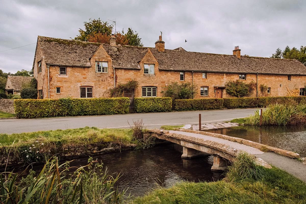 Top things to do in Lower Slaughter -The Cotswolds - Stone Bridge over the River Eye