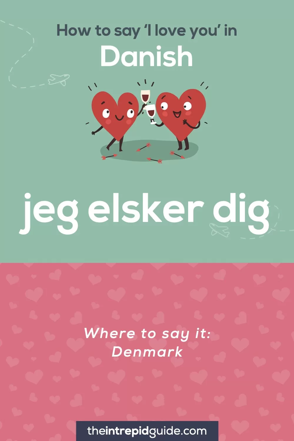 How to say I love you in different languages - Danish - Jeg elsker dig