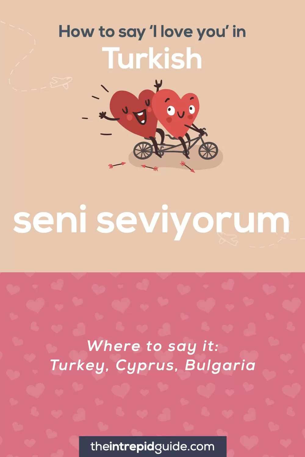 How to say I love you in different languages - Turkish - seni seviyorum