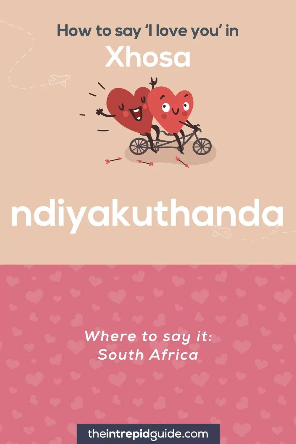 How to say I love you in different languages - Xhosa - ndiyakuthanda
