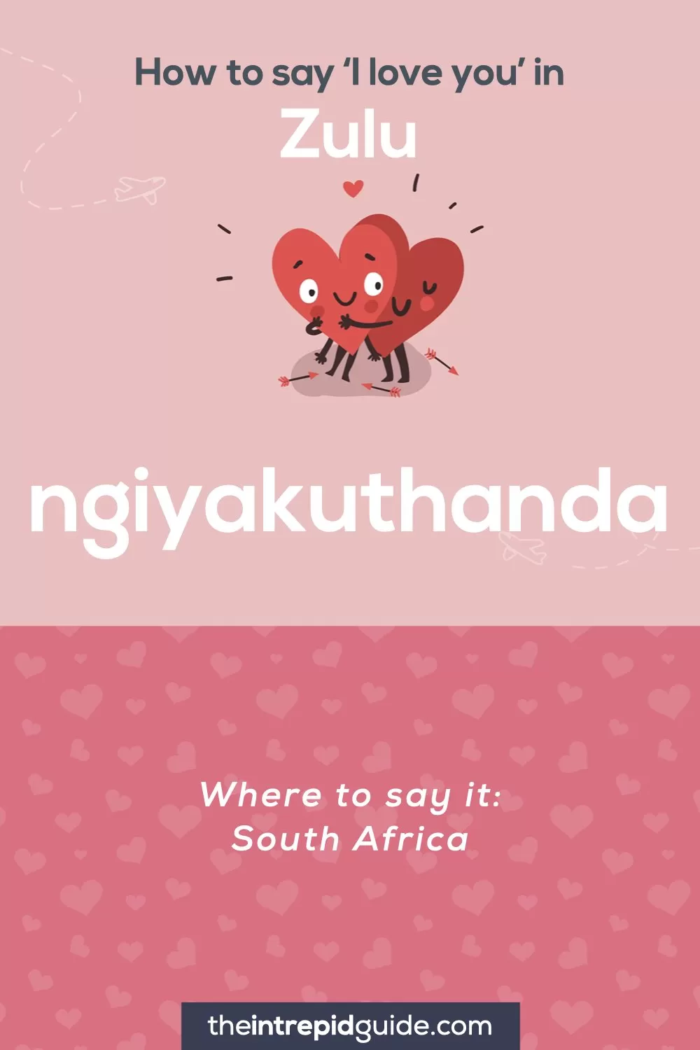 How to say I love you in different languages - Zulu - ngiyakuthanda
