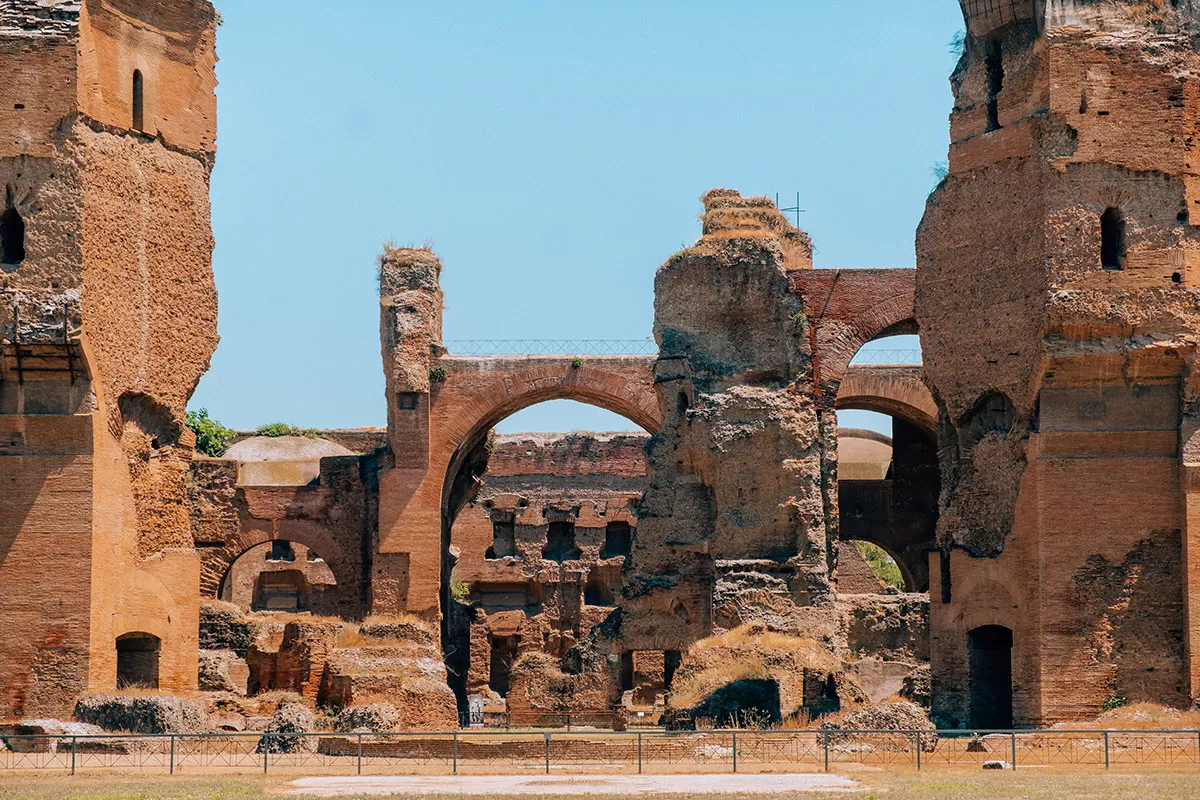 Unique Things to do in Rome - Baths of Caracalla