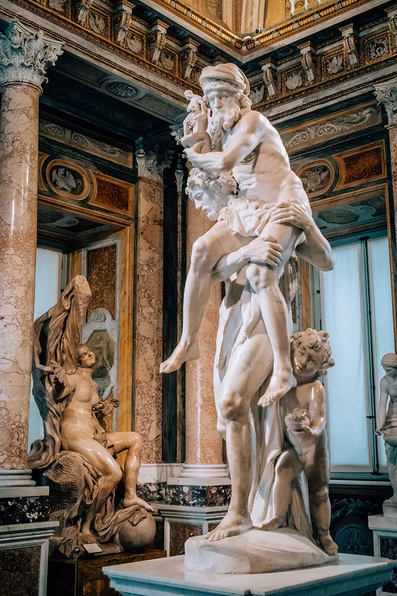 Unique Things to do in Rome - Galleria Borghese - Aeneas, Anchises, and Ascanius by Bernini