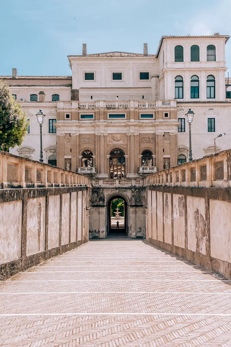 Unique Things to do in Rome - Palazzo Barberini - Steps to Garden