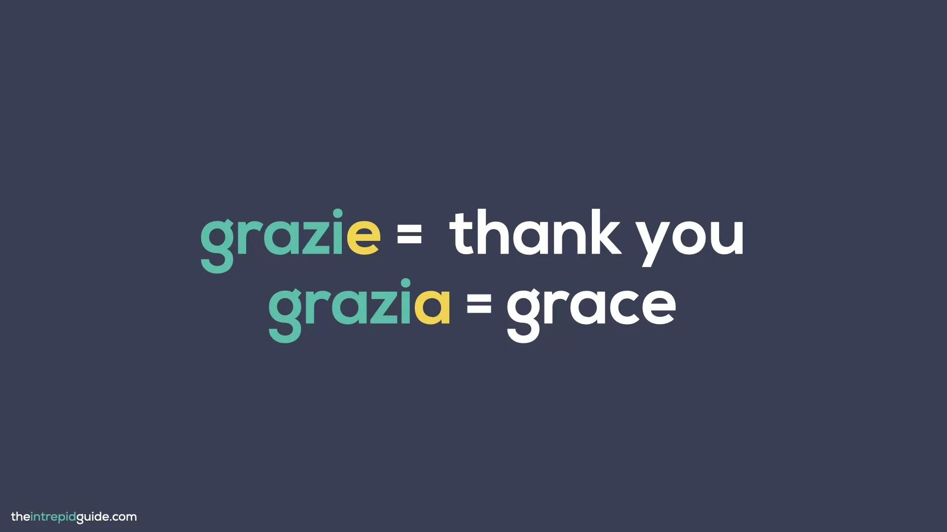 How to say Please in Italian - grazie is not the same as grazia