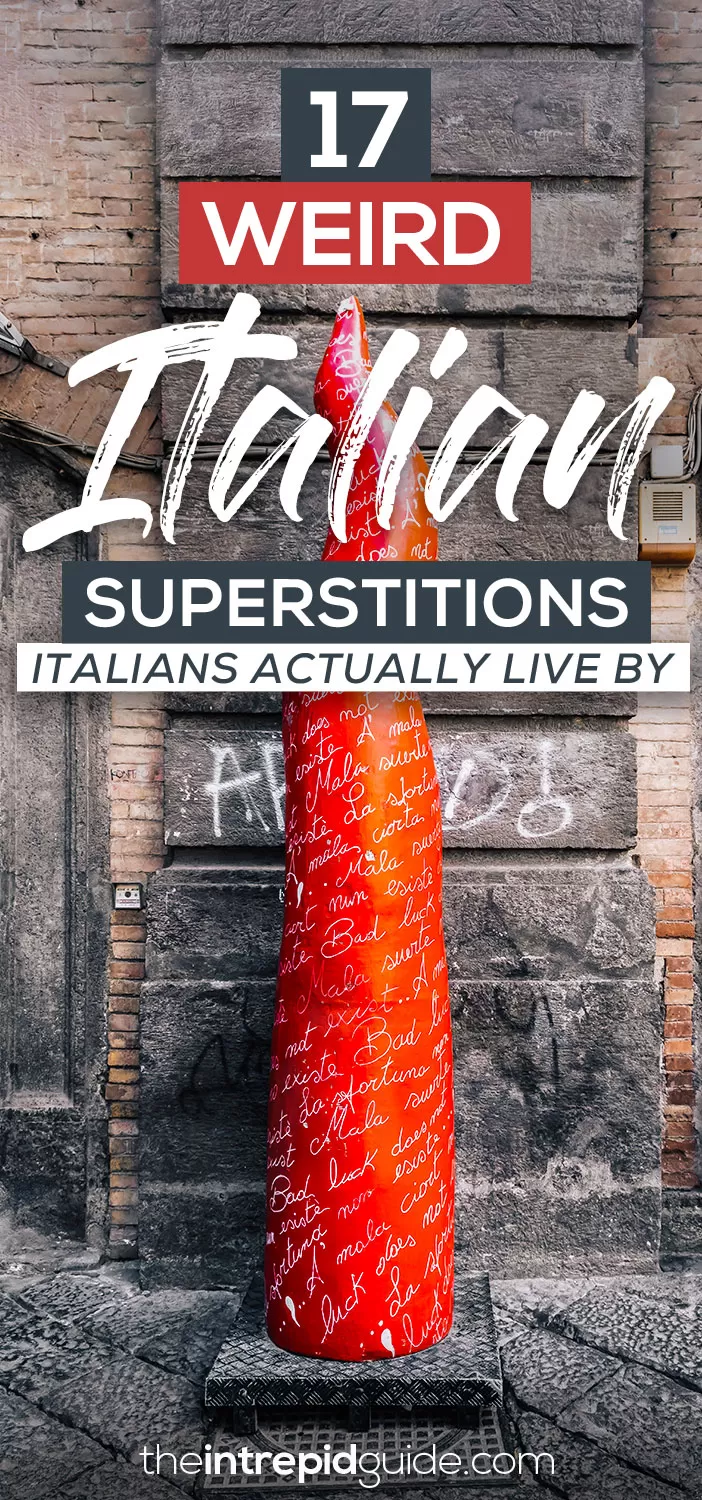 17 Weird Italian Superstitions Italians Actually Live By
