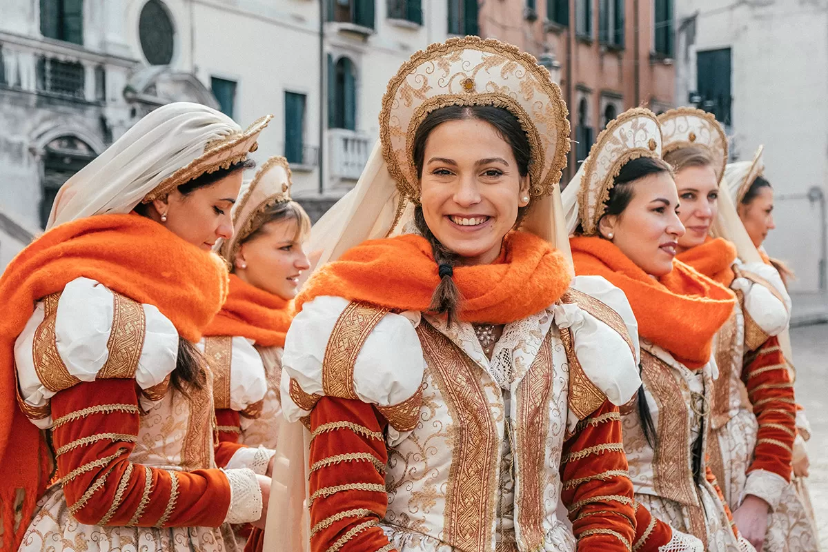 Venetian Words - Festa delle Marie during Venice Carnival