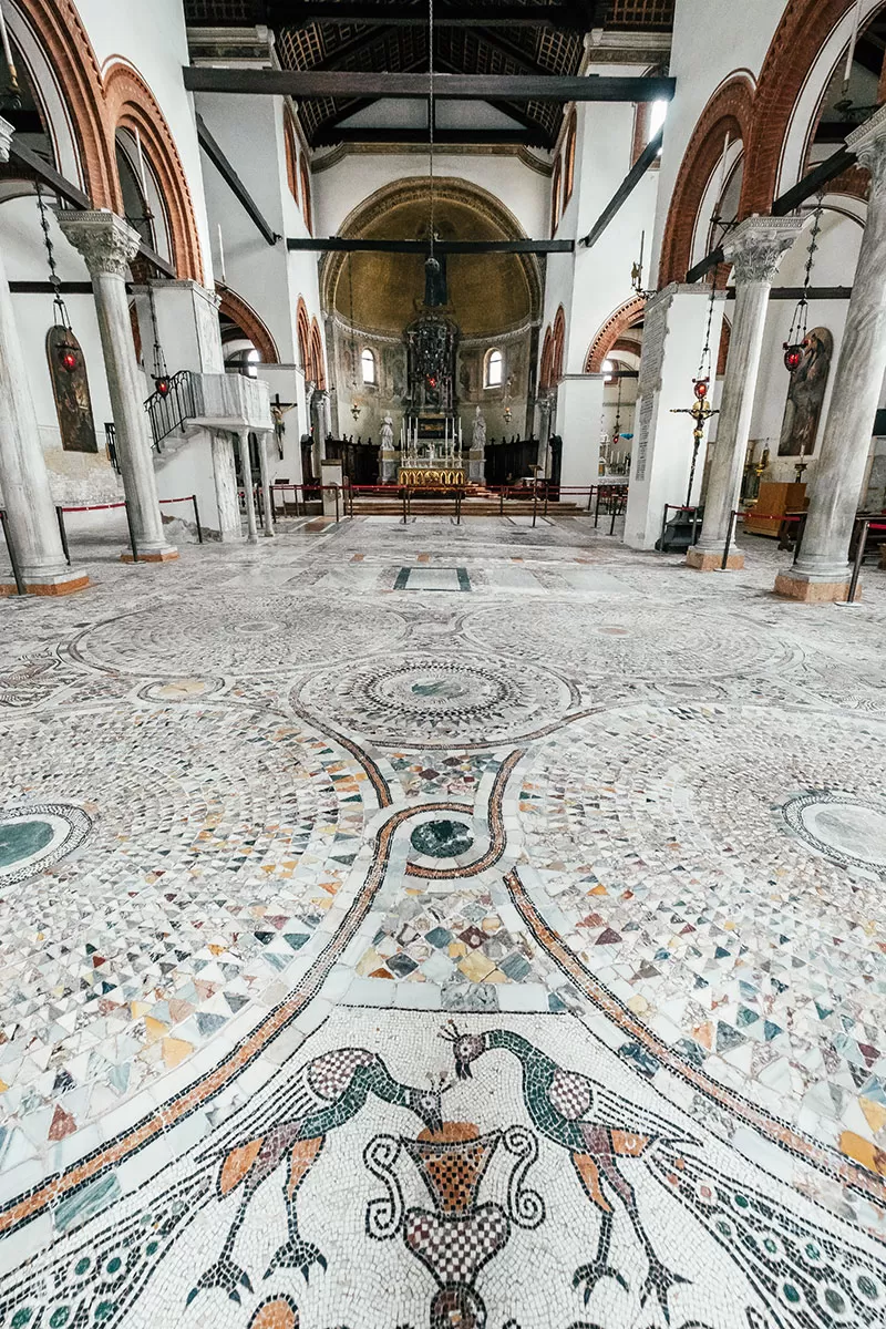 Unique Things to Do in Venice - See the mosaics inside Church of Santa Maria and San Donato