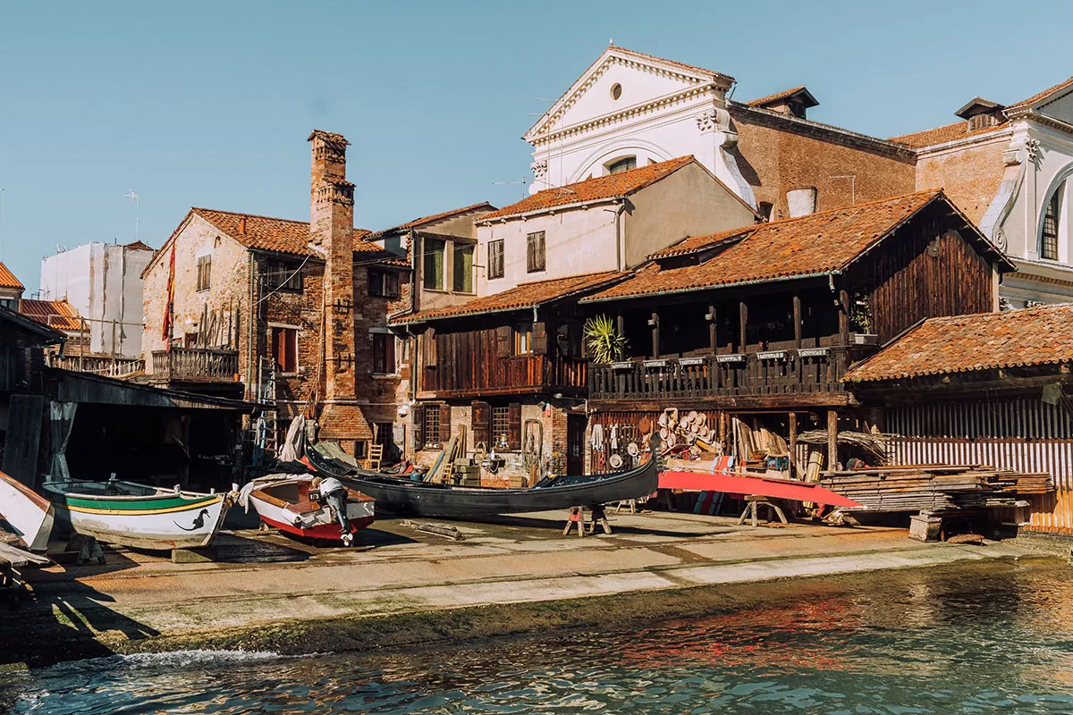 Unique Things to Do in Venice - Visit a gondola boatyard - Lo Squero di San Trovaso