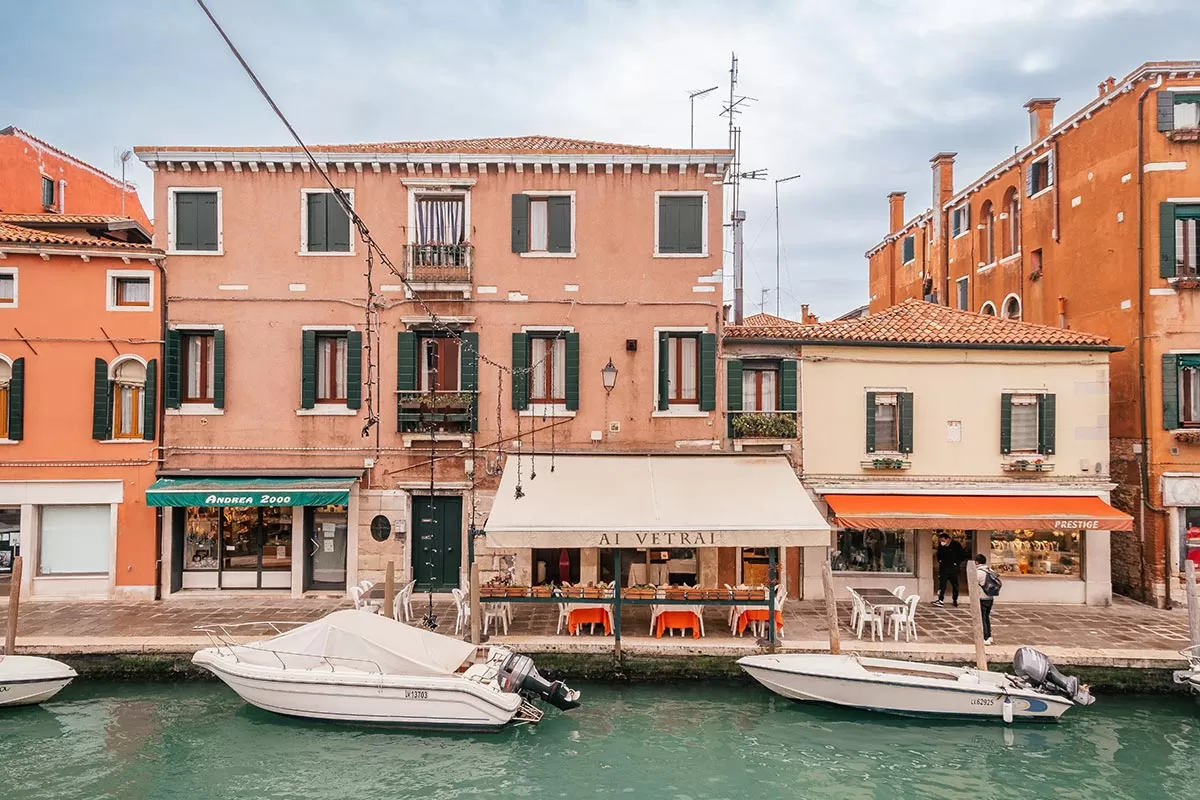 Where to stay in Venice - View from Studio apartment in Murano Airbnb