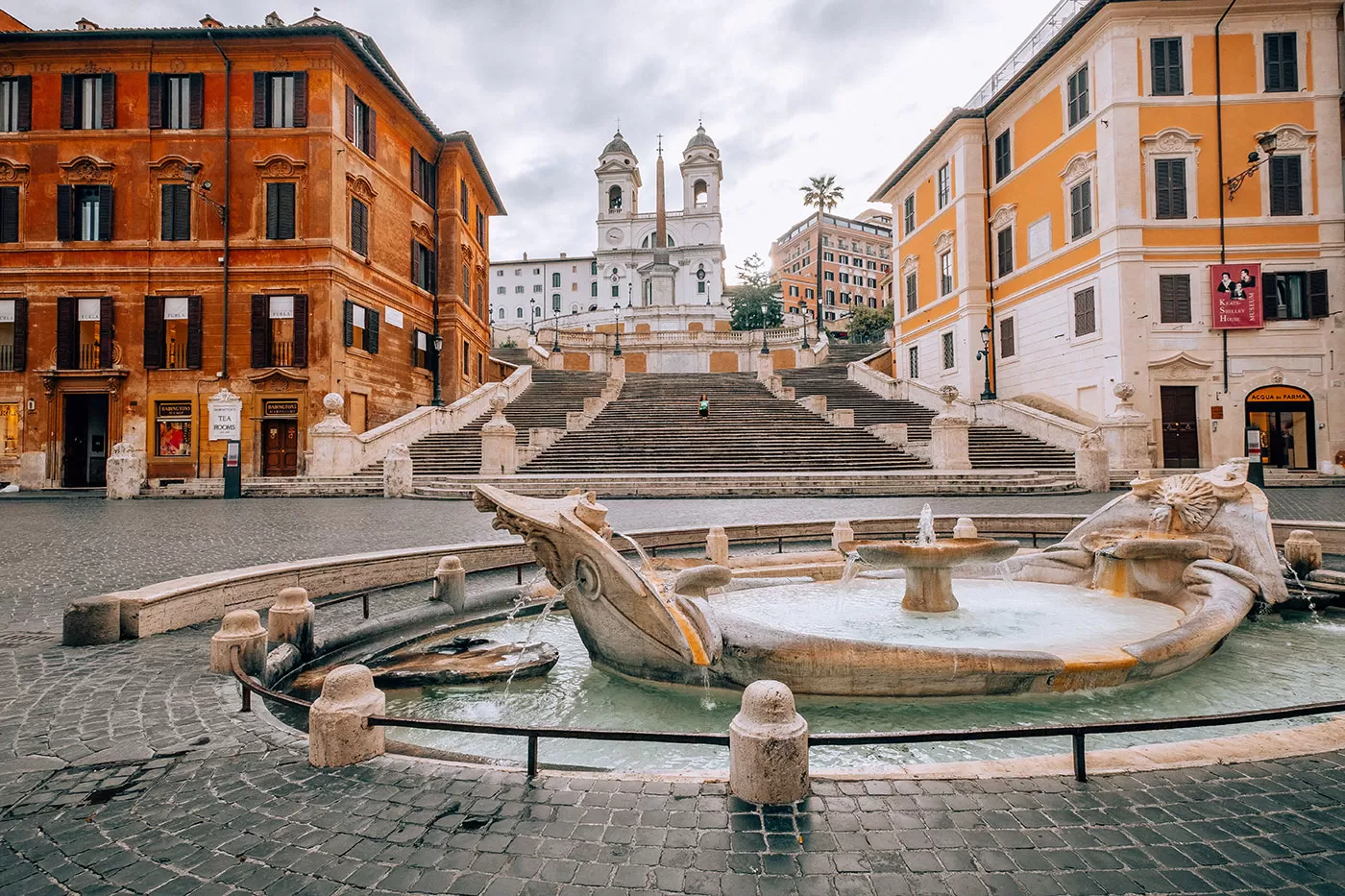 Best area to stay in Rome - Piazza di Spagna Spanish Steps